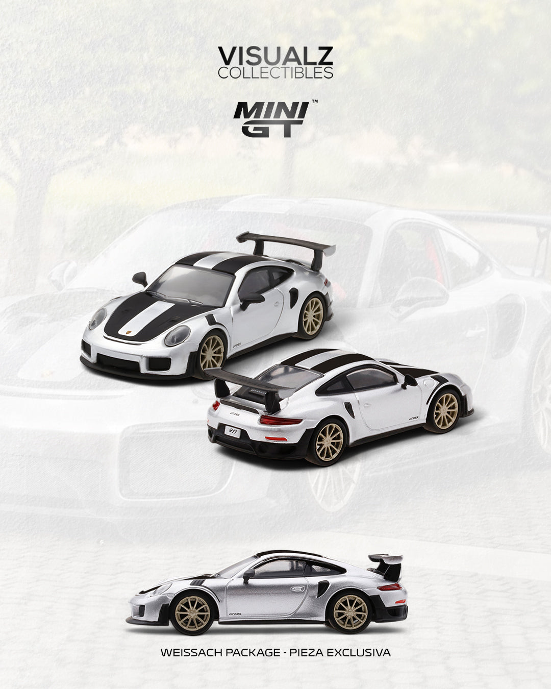 MiniGT 1:64 / Porsche 911 GT2 RS Exclusivo