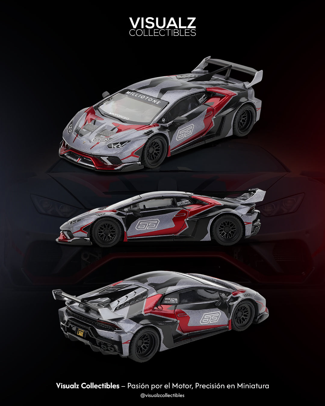 PRE ORDEN MiniGT 1:64 / Lamborghini Huracán GT RONIN