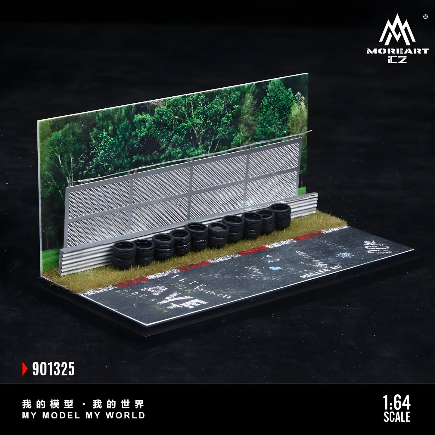 PRE ORDEN MoreArt 1:64 / Diorama Circuito de Nürburgring V2