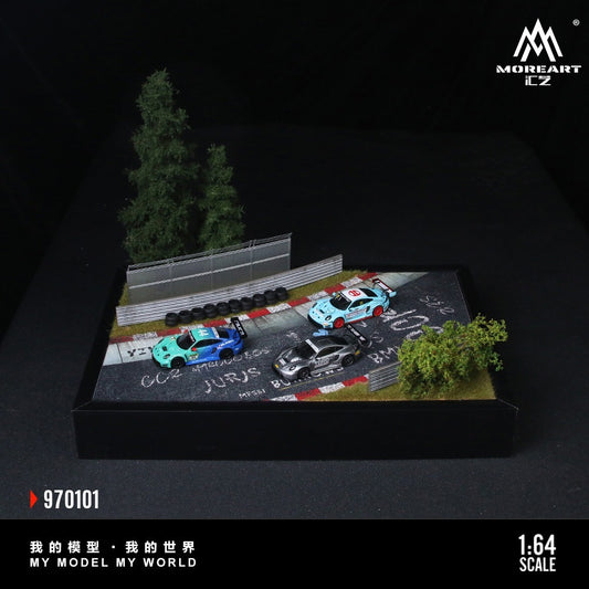 PRE ORDEN MoreArt 1:64 / Diorama Circuito de Nurburgring