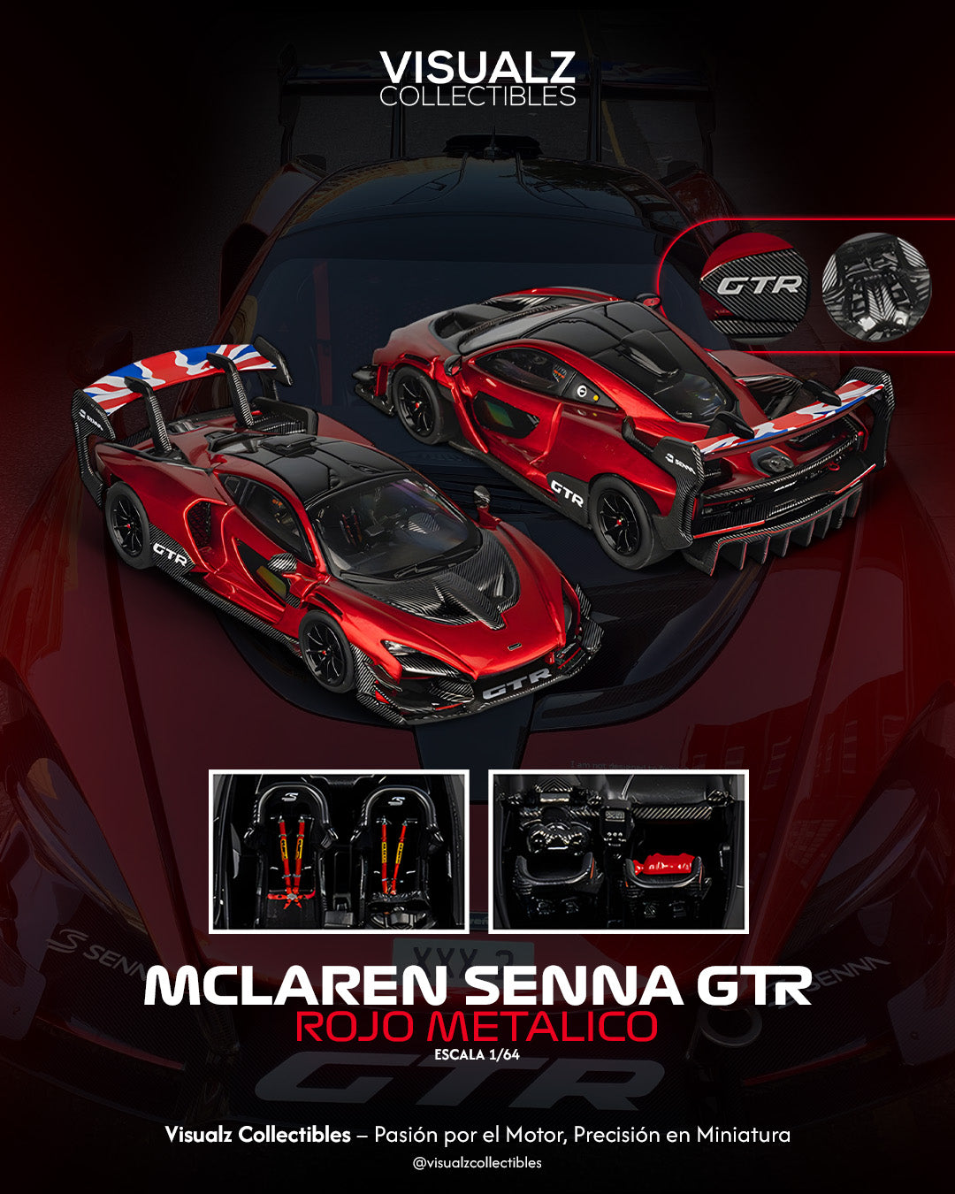 CM Model 1:64 / McLaren SennaGTR