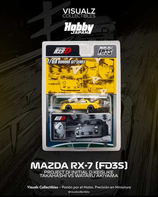 PRE ORDEN Hobby Japan 1:64 / Mazda RX-7 FD3S