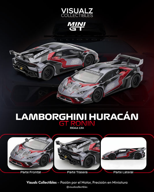 PRE ORDEN MiniGT 1:64 / Lamborghini Huracán GT RONIN
