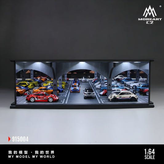 PRE ORDEN MoreArt 1/64 - Diorama de Parqueo Underground